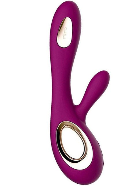 Lelo Soraya Wave Deep Rose Hareketli Rabbit Vibratör