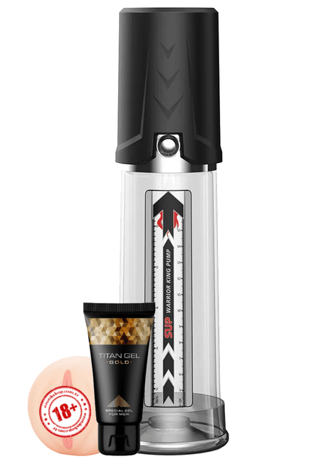 Erox High End Manual Penis Pump-Push Up Penis Pompası Kampanya Paket