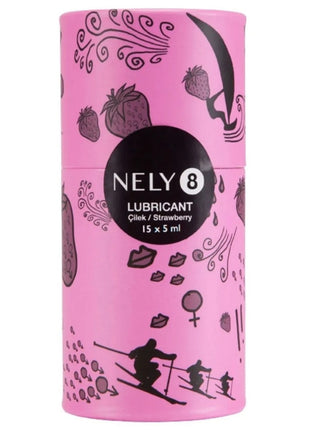 Nely8 Strawberry Gel 15'li Kayganlaştırıcı Jel