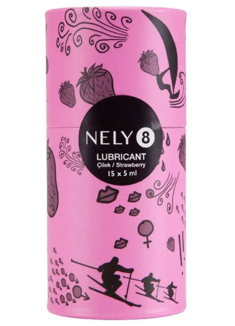 Nely8 Strawberry Gel 15'li Kayganlaştırıcı Jel