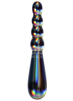 Lovetoy Twilight Gleam Glass Dildo Rising Ripples Cam Dildo
