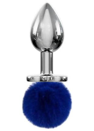 Erox Luxury Bunny Tail Peluşlu Metal Anal Plug