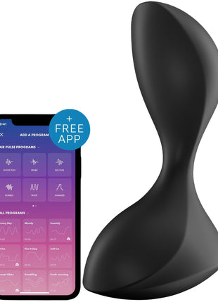 Satisfyer Sweet Seal Telefon Kontrollü Anal Vibratör Black