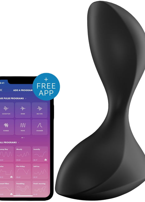 Satisfyer Sweet Seal Telefon Kontrollü Anal Vibratör Black