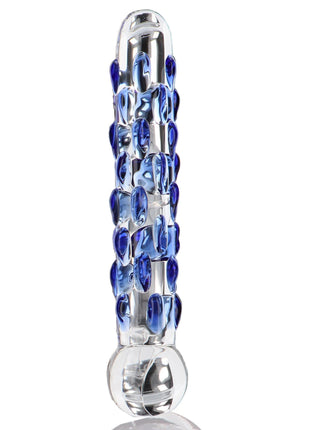 Glass Worxx By Toy Joy Diamond Dazzler Burgulu Cam Dildo