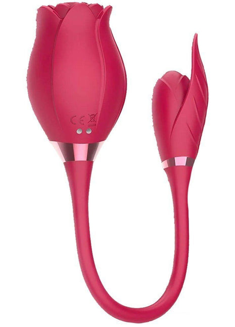 Erox Rose Klitoral Emiş Güçlü Gül Vibratör
