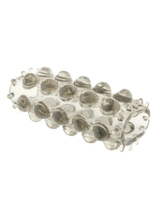 Toy Joy Super Strech Tırtıklı Silikon Yarım Penis Kılıfı Grey