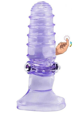 Erox Finger Vibe G-Stimulant 10 Mod Parmak Vibratör-Purple
