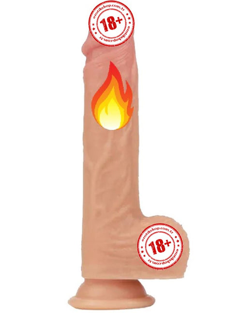 Lovetoy Nature Cock 21.5 Cm Liam Isıtmalı ve Dönebilen Realistik Penis