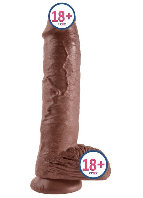 Pipedream King Cock 10 Inch Cock With Balls Realistik Penis