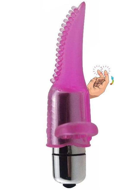Erox To Me Finger Vibrator Klitoris Uyarıcı Parmak Vibratör-Pink