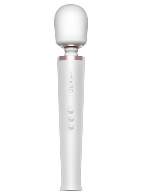 Le Wand Rechargeable Body Wand Massager Masaj Aleti-White