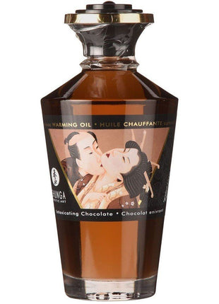 Shunga Aphrodisiac Warming Oil Chocolate Aromalı Isıtmalı Masaj Yağı 100 Ml.