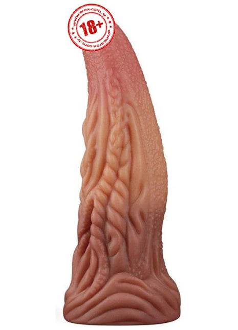 Lovetoy Dual Layered Platinum Silicone 25 Cm Monster Realistik Dildo