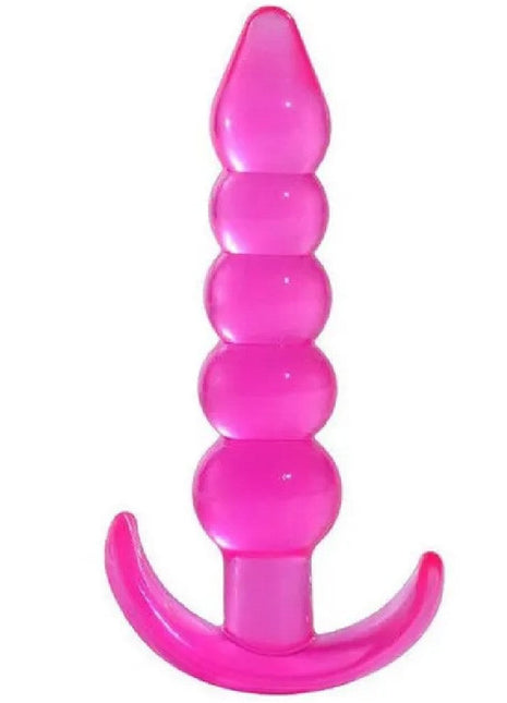 Erox Anal Fantasy Silicone Butt Beads Anal Training Silikon Anal Plug-Pink