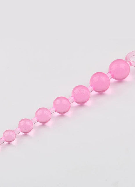 Exovid Anal Beads Pembe Kademeli Anal Zevk Topu