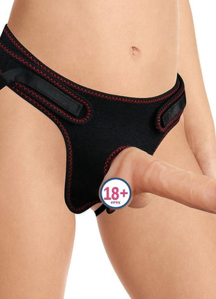 Lovetoy Easy Strapon 19 cm Flexible Kemerli Strapon Penis