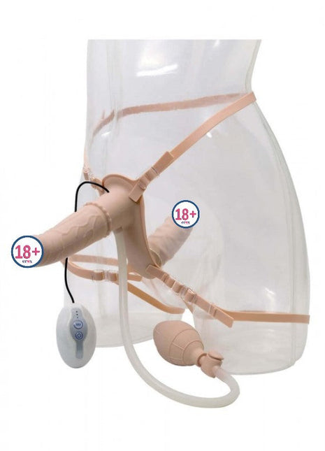 Seven Creations Şişebilen Belden Bağlamalı Strap-On Penis