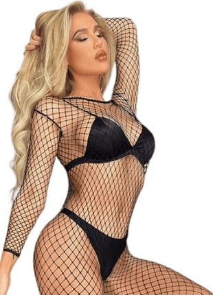 Erox Fantasy Wear Fileli Tulum Tam Vücut Çorabı