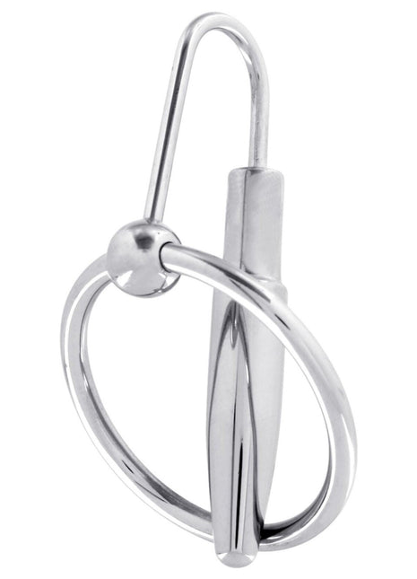 Steel Power Tool Penis Plug W Pens Halkası 30 mm