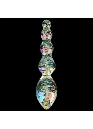 Glow in The Dark Twilight Gleam Glass Tantalizing Orbs Karanlıkta Parlayan Parıltılı Cam Dildo