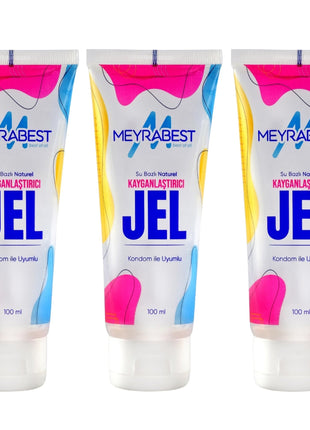 Meyrabest Natural 100 Ml Doğal Kayganlaştırıcı Jel 3lü Paket