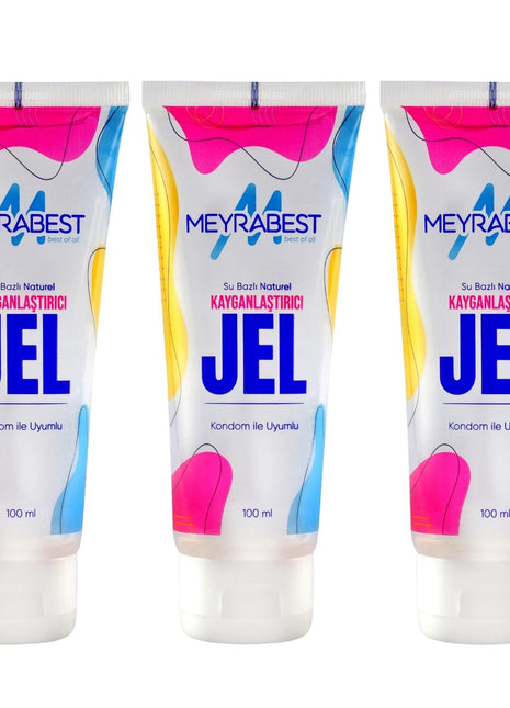 Meyrabest Natural 100 Ml Doğal Kayganlaştırıcı Jel 3lü Paket