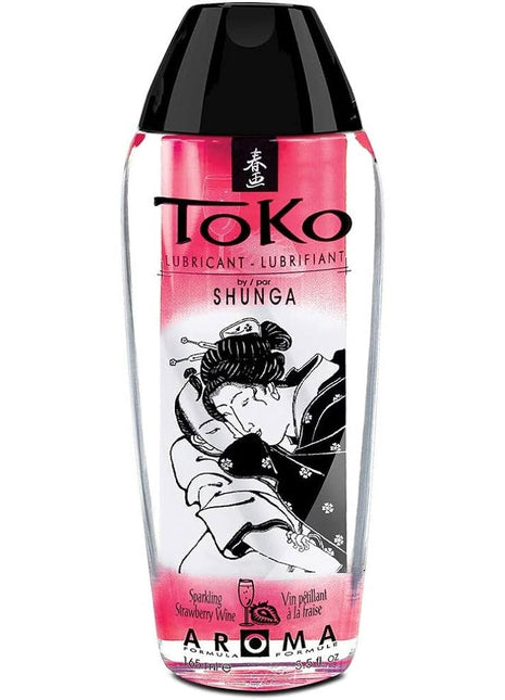 Shunga Toko Aroma Lubricant Gel Çilek Aromalı Kayganlaştırıcı Jel 165 Ml.