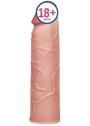 Lovetoy Pleasure X-Tender 3 cm Dolgulu Realistik Penis Kılıfı