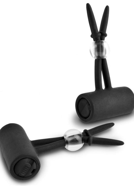 Pipedream Vibrating Silicone Nipple Lassos Titreşimli Göğüs Ucu Klipsi
