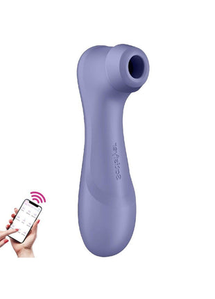 Pro 2 Generation 3 Lila Telefon Kontrollü Emiş Güçlü Vibratör