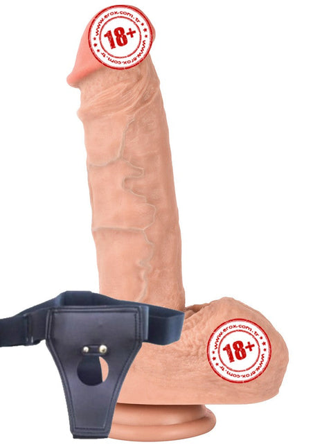 Xise Dildo Armand Et Doku 26.5 Cm Belden Bağlamalı Realistik Penis