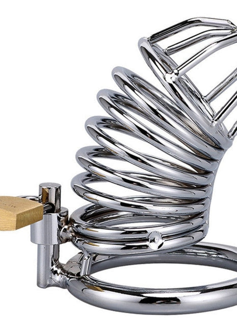 Erox Dreams Metal Halkalı Penis Kafesi ve Penis Kilidi 40 Mm