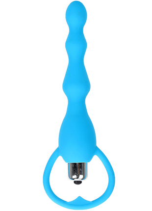Erox Anal Fantasy Boğumlu Titreşimli Anal Vibratör-Blue