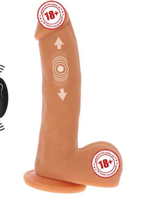 ToyJoy Naked Thrusting Dildo Silicone İleri Geri Hareketli Realistik Penis 19.5 Cm.