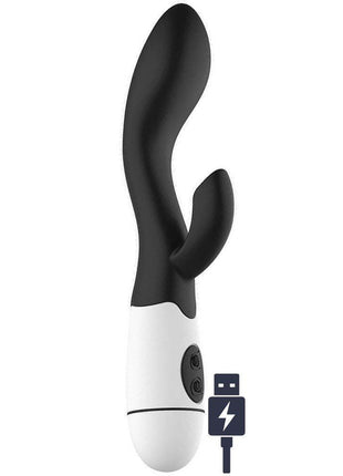 Erox Mix Vibe Curve 30 Modlu Şarjlı Rabbit Vibratör-Black