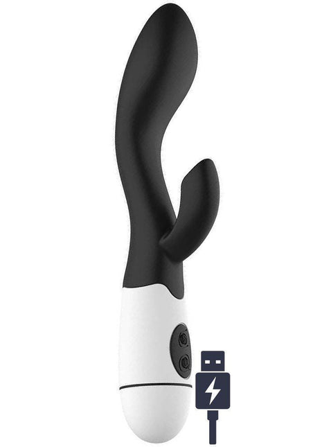 Erox Mix Vibe Curve 30 Modlu Şarjlı Rabbit Vibratör-Black