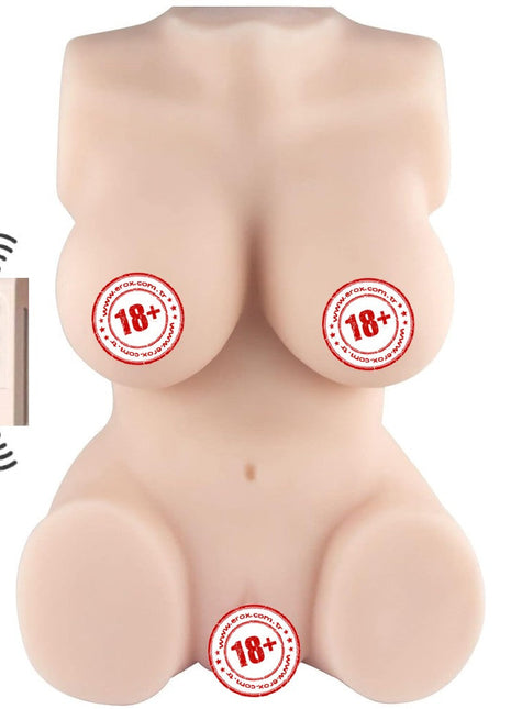 Shequ Wendy Emiş Güçlü ve Titreşimli Yarım Vücut Masturbator SQ-MAS20051