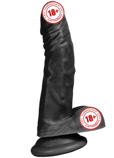 Xise Magic Dream 21 cm Realistik Zenci Penis XS-WBC10038-Black