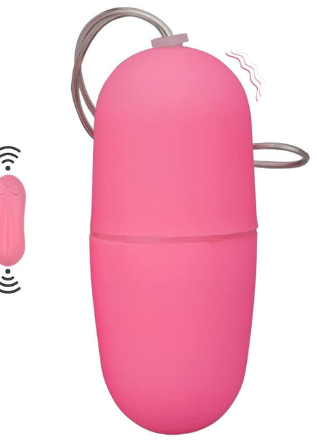 Erox Mini Fantasy 10 Mode Vibration Giyilebilir Uzaktan Kumandalı Vibratör-Pink