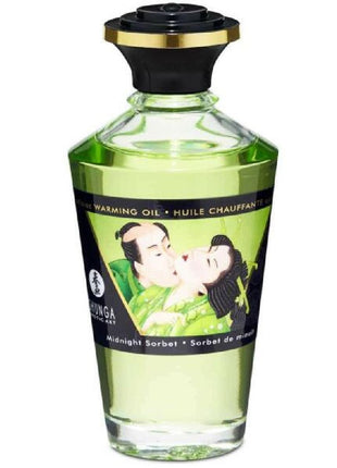 Shunga Aphrodisiac Warming Oil Sorbet Aromalı Isıtmalı Masaj Yağı 100 Ml.