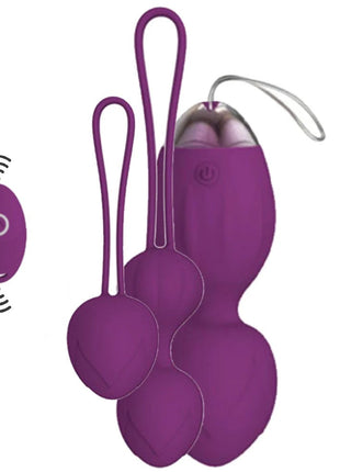 Erox Exuis Purple Uzaktan Kumandalı Kegel Egzersiz Topu