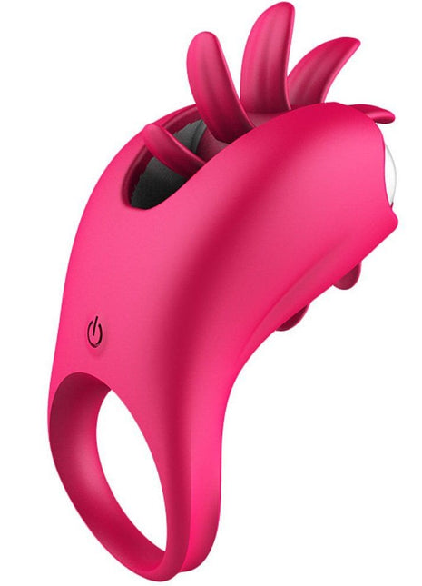 Erox Clitoral Stimulating Şarjlı Penis Halkası? Pembe