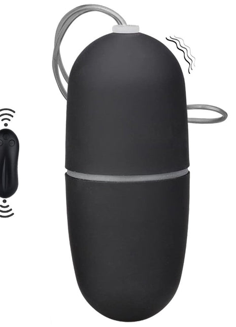 Erox Mini Fantasy 10 Mode Vibration Giyilebilir Uzaktan Kumandalı Vibratör-Black