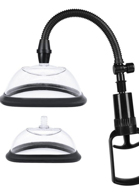 Erox Vacuum Pussy Pump Değiştirilebilir Başlıklı Vajina Pompası