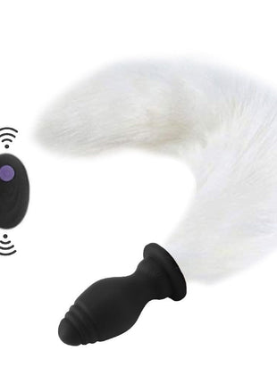 Erox Tail White Uzaktan Kumandalı Kuyruklu Anal Vibratör