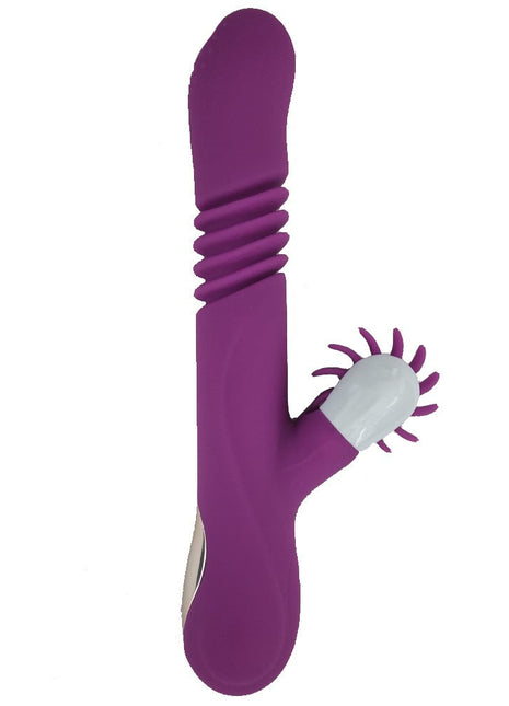 Erox Licking Life İleri Geri Hareketli Klitoral Stimülasyon Vibratör-Purple