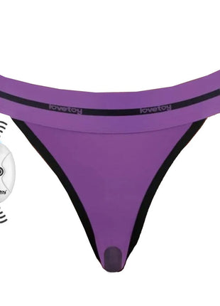 Lovetoy Printed Vibrating Sexy Panties XS/S Giyilebilir Vibratör LV770213A