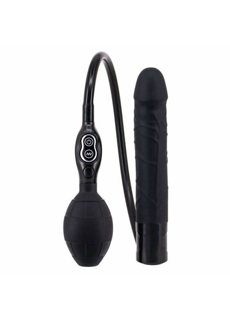 7 Modlu Titreşimli Şişirilebilir Dildo