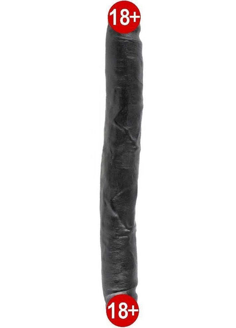 Pipedream King Cock Slim 12 İnc 30 Cm Çift Başlı Black Rengi Realistik Penis